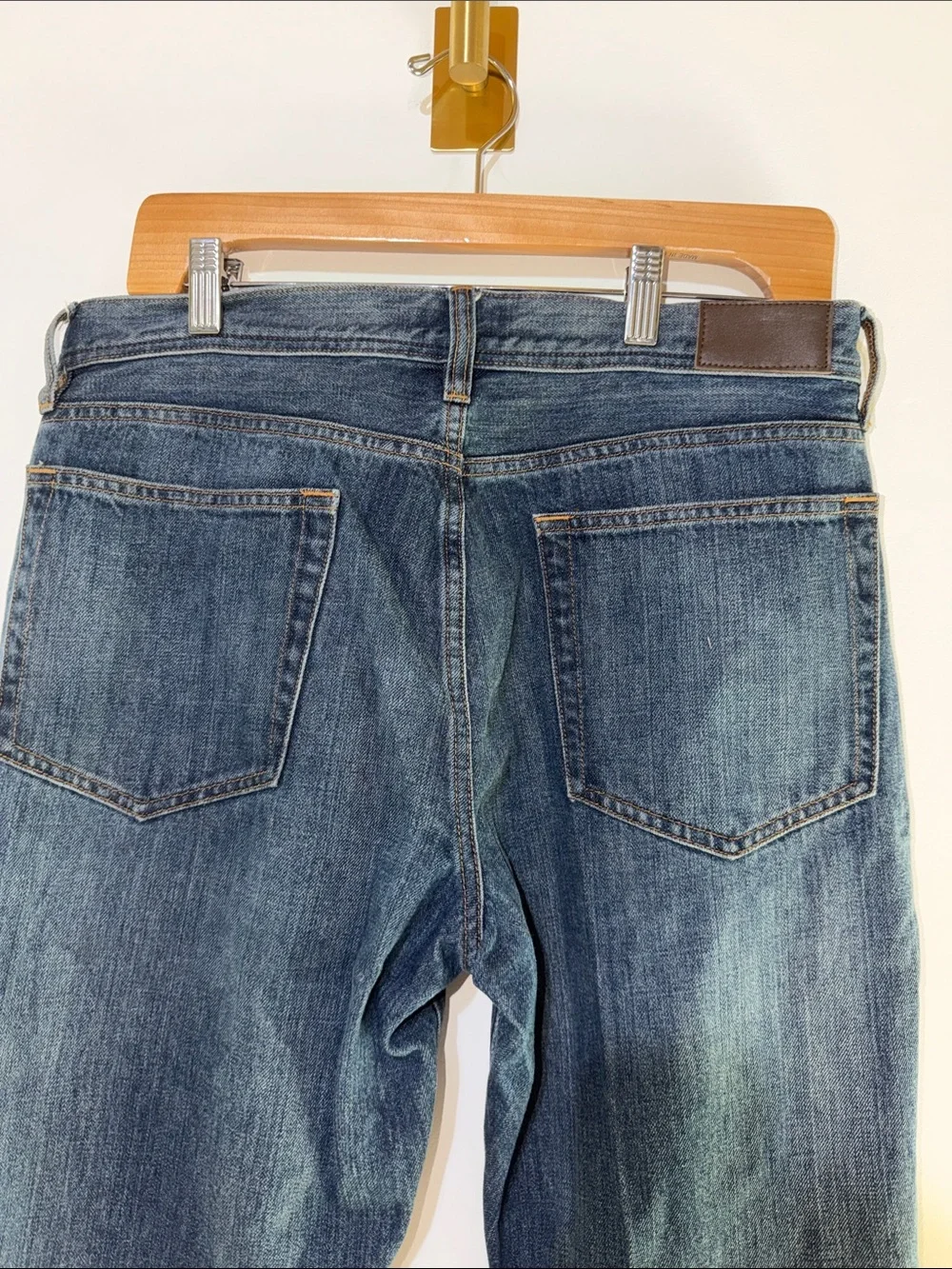 J. Crew  The Sutton Men's Straight-Leg Jeans in Dark Blue Wash 32x34